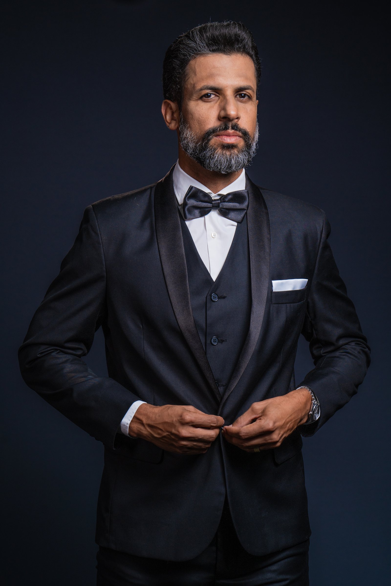 Paulo Machado em retrato profissional